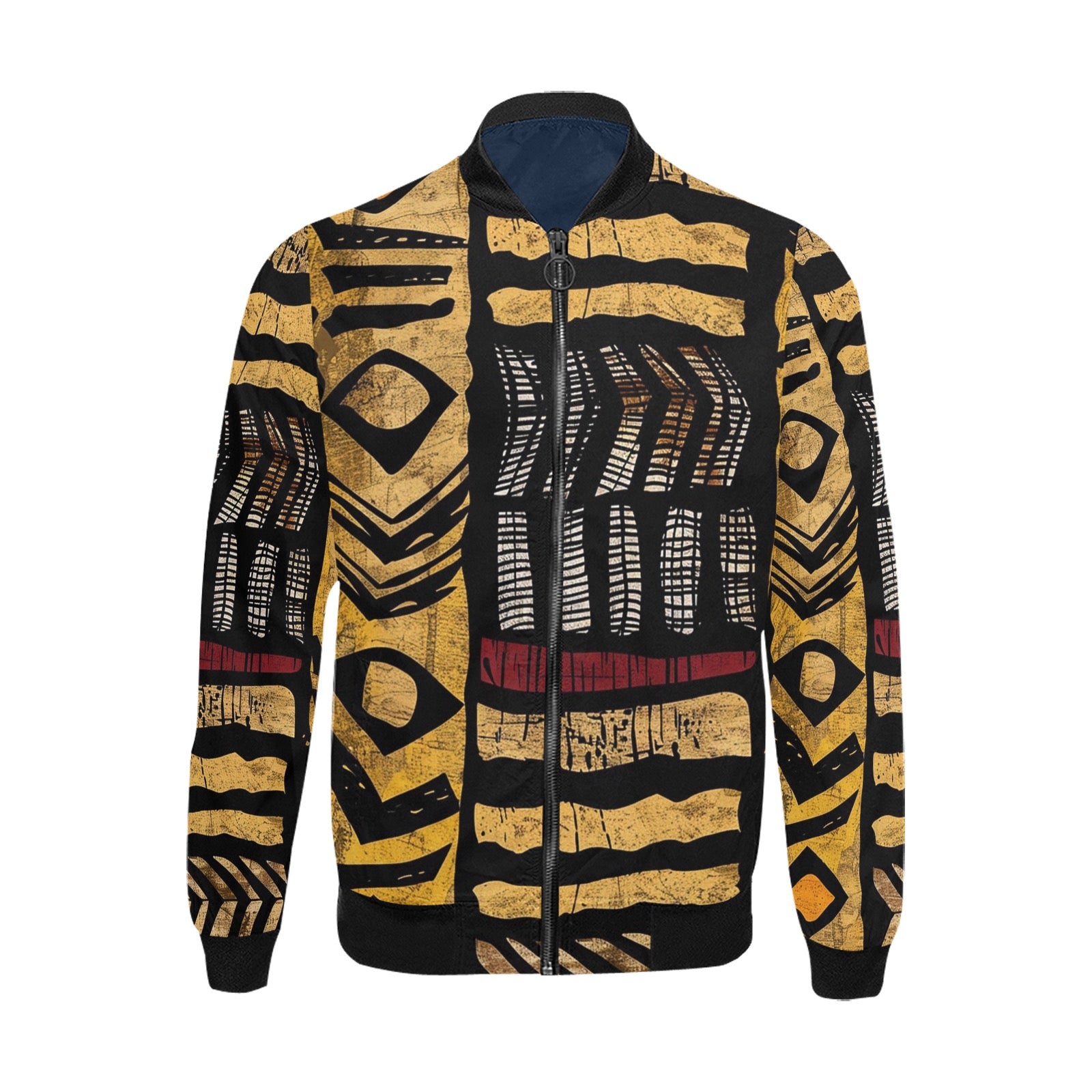 Men's All Over Print Bomber Jacket (Model H31)