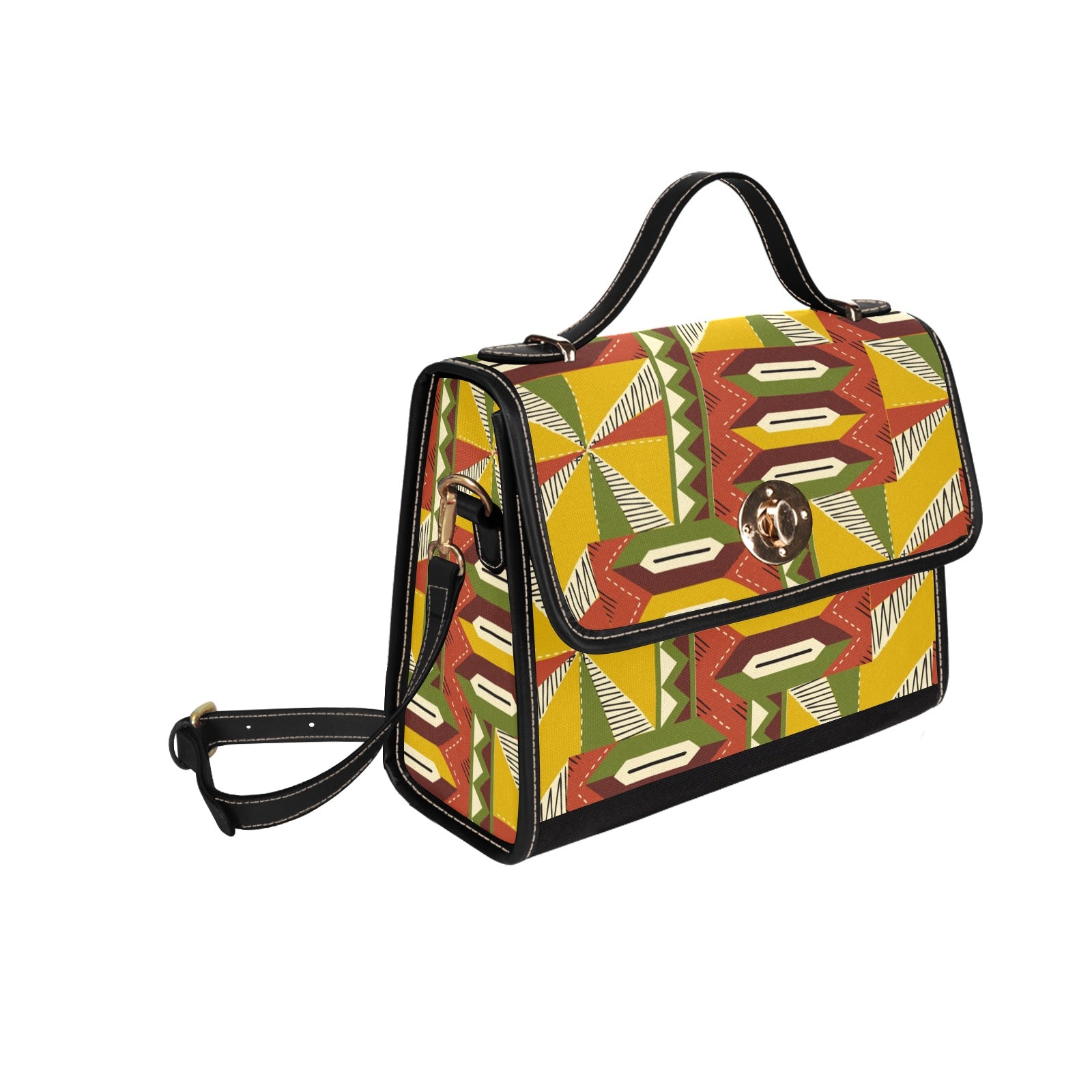 Lock bag (black shoulder strap, black edging)