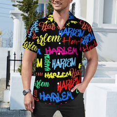 Cuban collar shirt