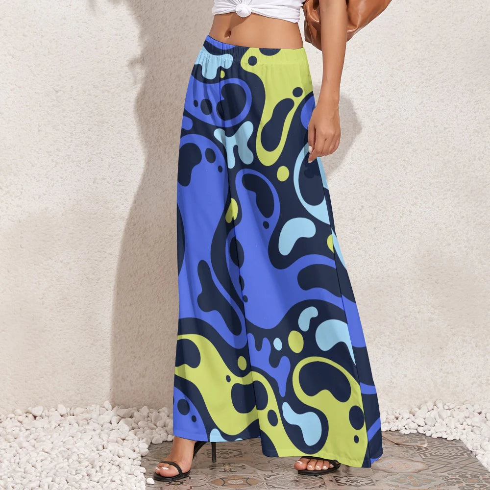 Pantalon large personnalisé pour femme
