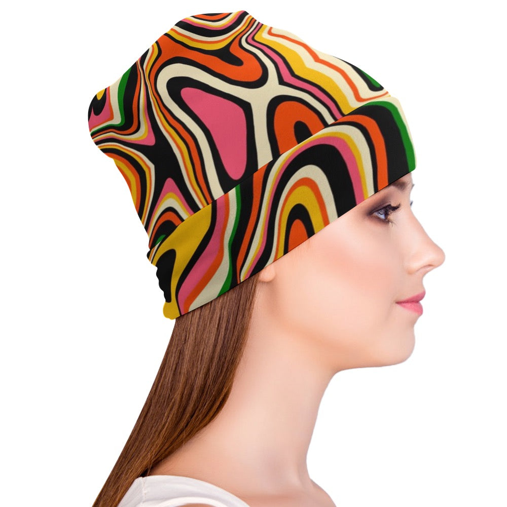 Full print Pullover cap