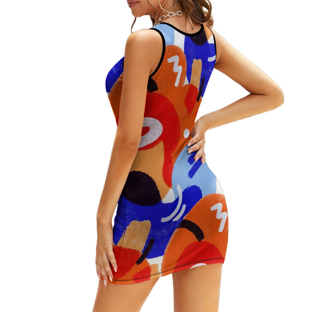 Temperament Slim Fit Sleeveless Tank Dress