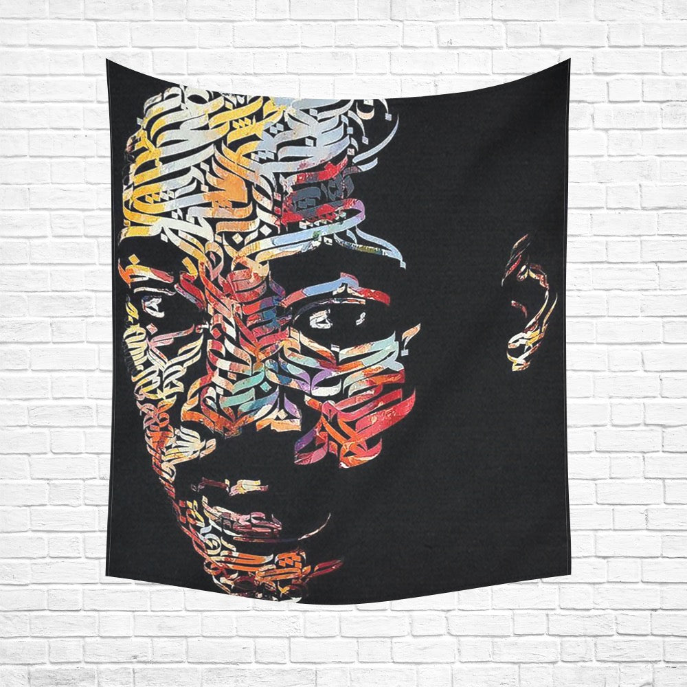 White Wall Tapestry - 51"x 60"