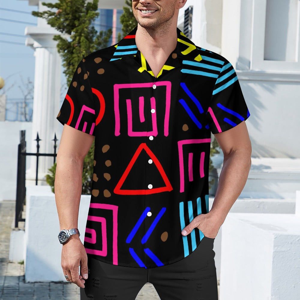 Cuban collar shirt