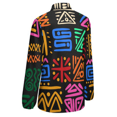 Vintage Casual Long Sleeve Shirt Top