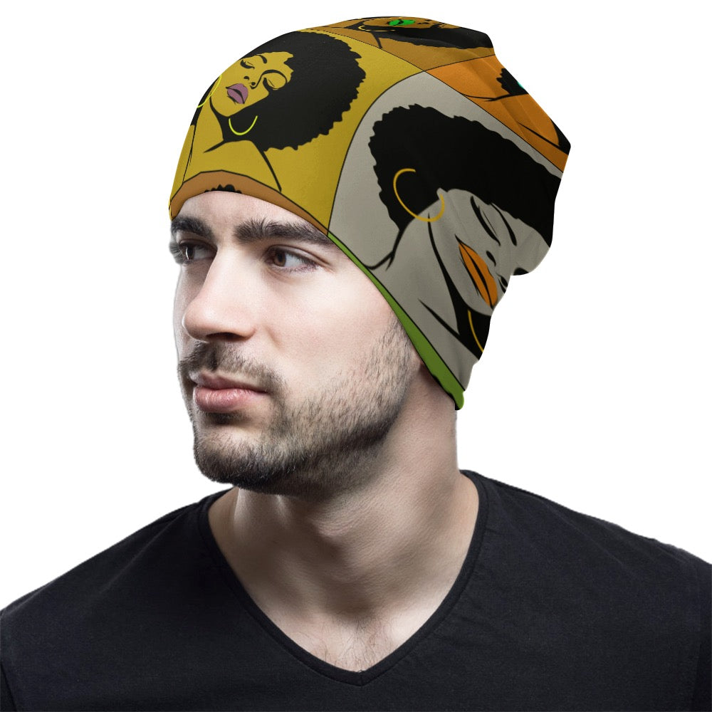 Full print Pullover cap