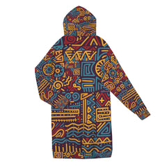 Women's Long Hooded Coat (H72)