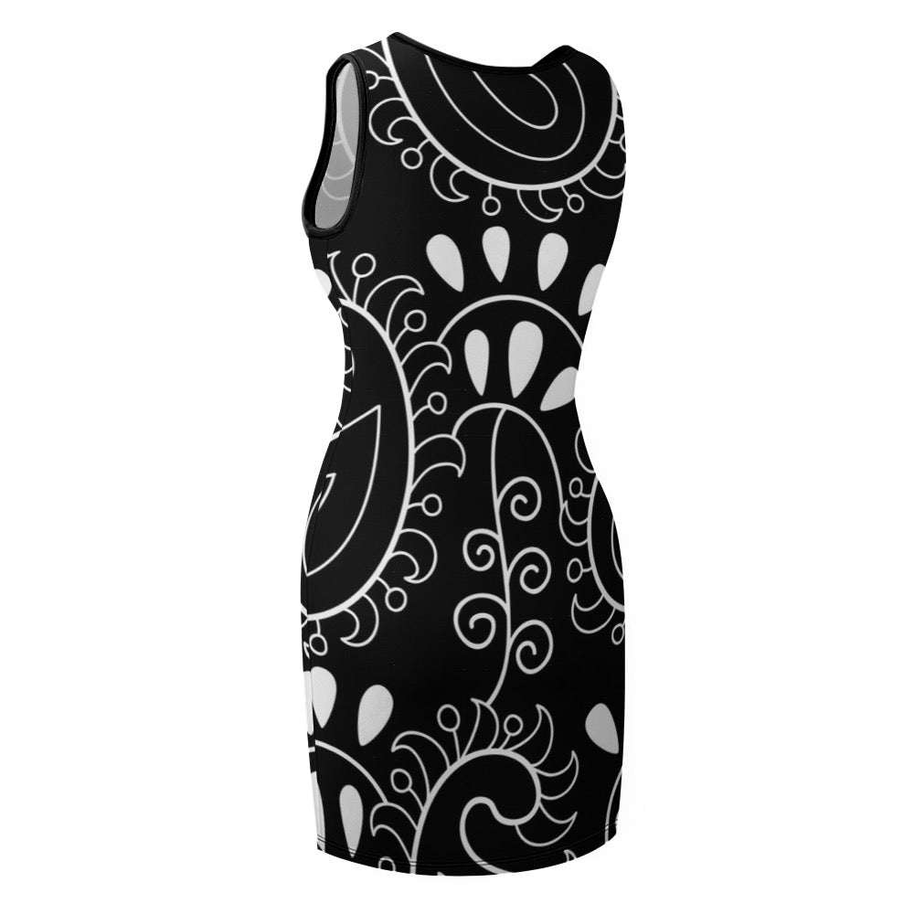 Temperament Slim Fit Sleeveless Tank Dress