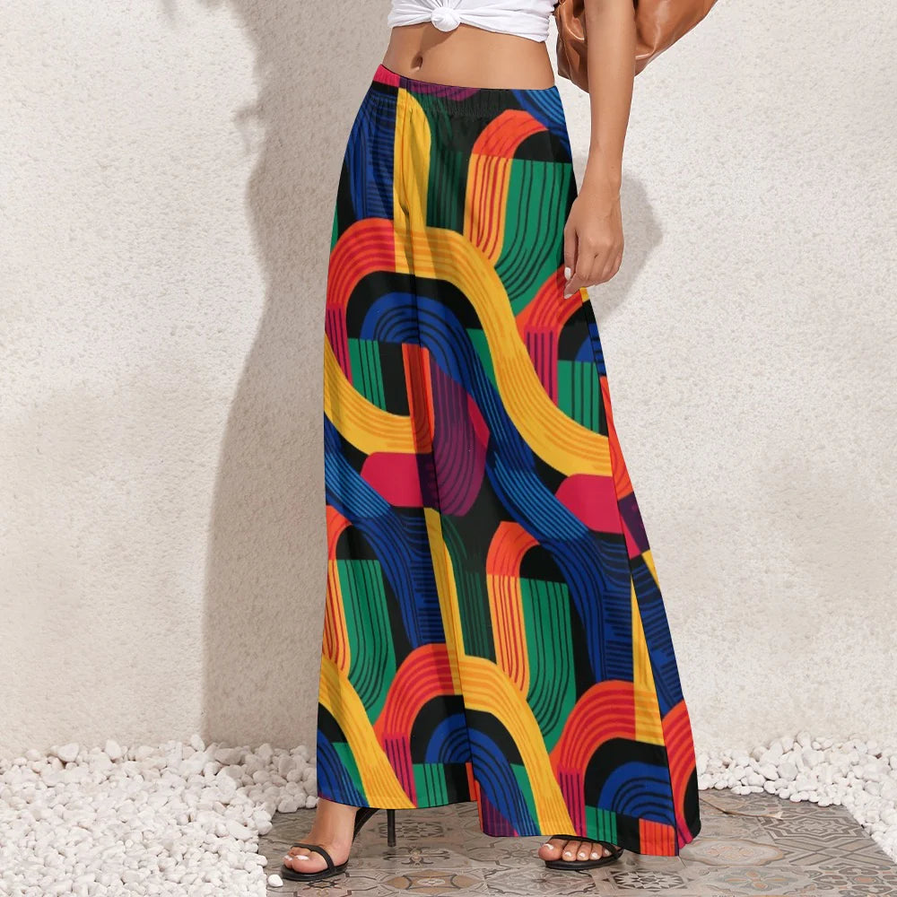 Women's Personalized Wide Leg Pants HPM