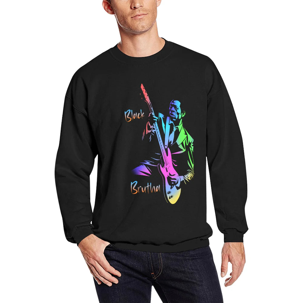 Men's All-Over Print Sweatshirt (Model H18)