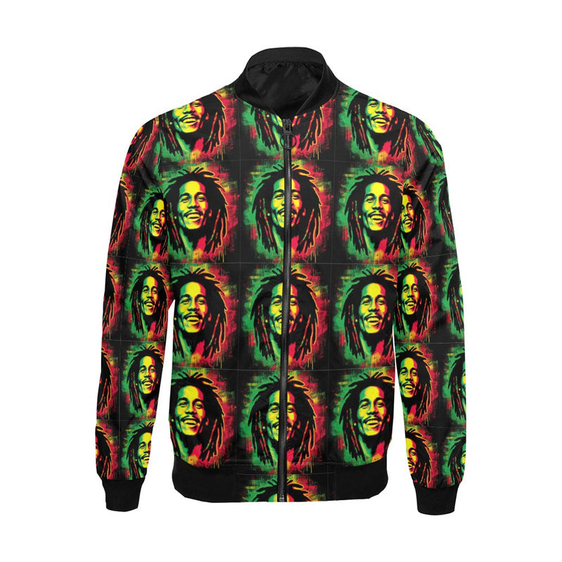 Men's All Over Print Casual Jacket (Model H19)