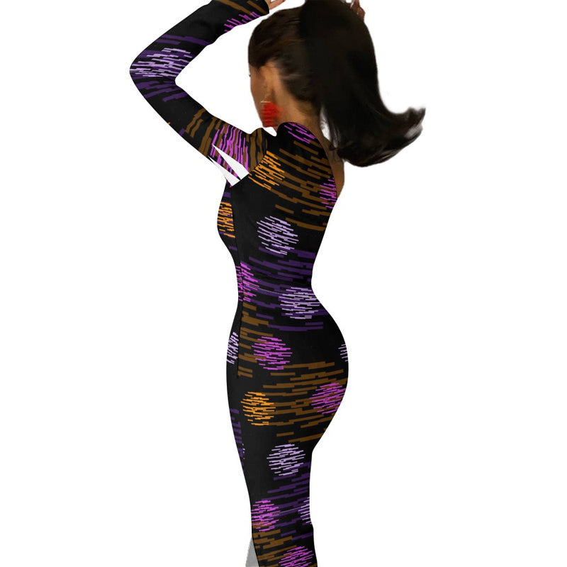 Women's Half Sleeve Slit Dress