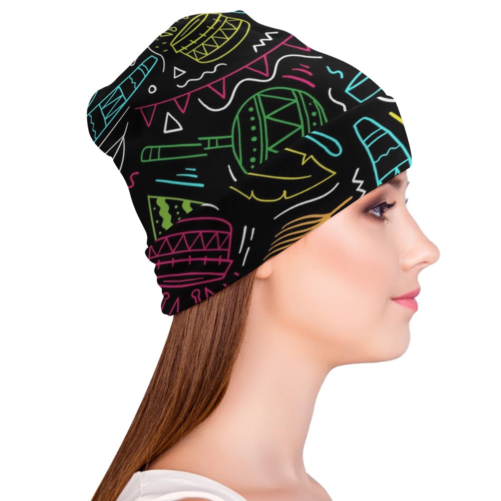 Full print Pullover cap