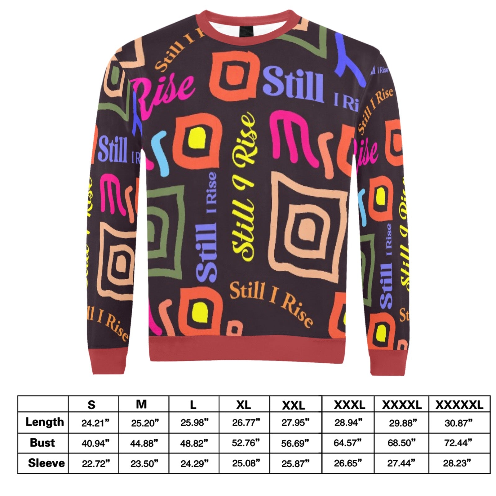 Men's All Over Print Sweatshirt (Model H18)
