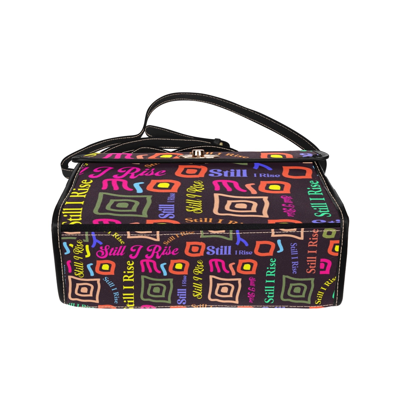 Lock bag (black shoulder strap, black edging)