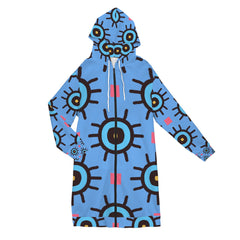 Women's Long Hooded Coat (H72)
