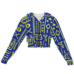 Women's Chiffon Cropped Jacket zipper coat HPM