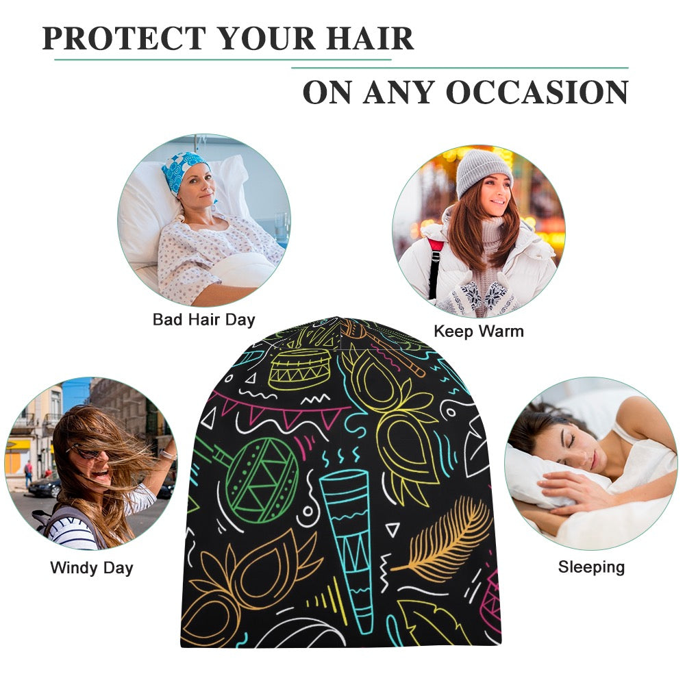 Full print Pullover cap