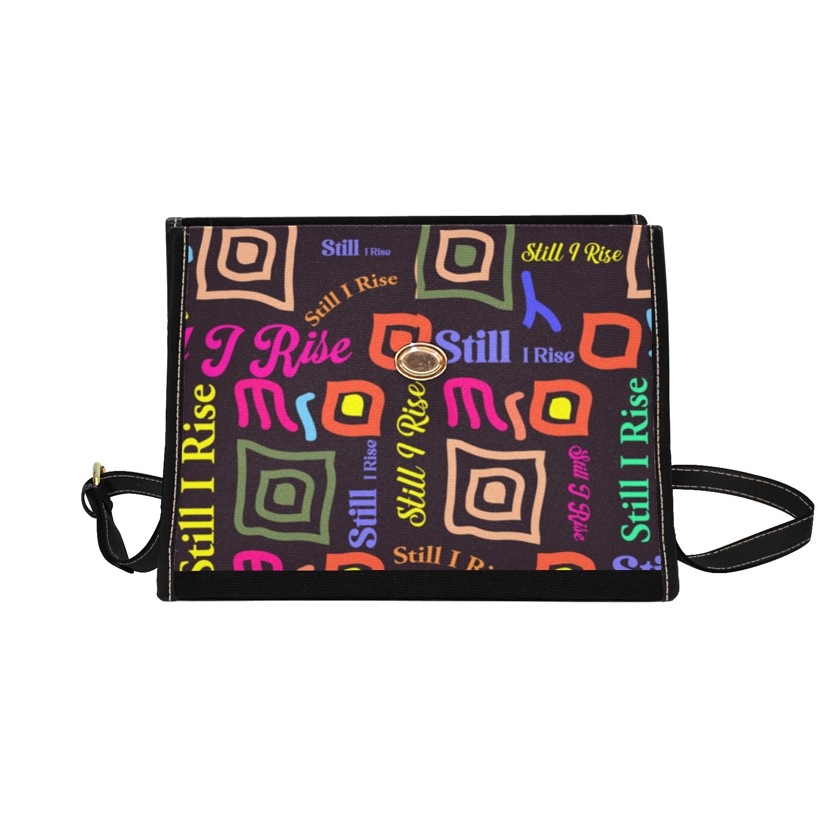 Lock bag (black shoulder strap, black edging)