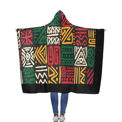 Flannel Hooded Blanket 56''x80''