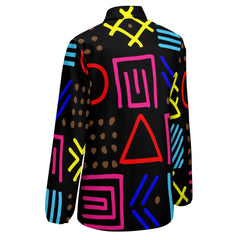 Vintage Casual Long Sleeve Shirt Top