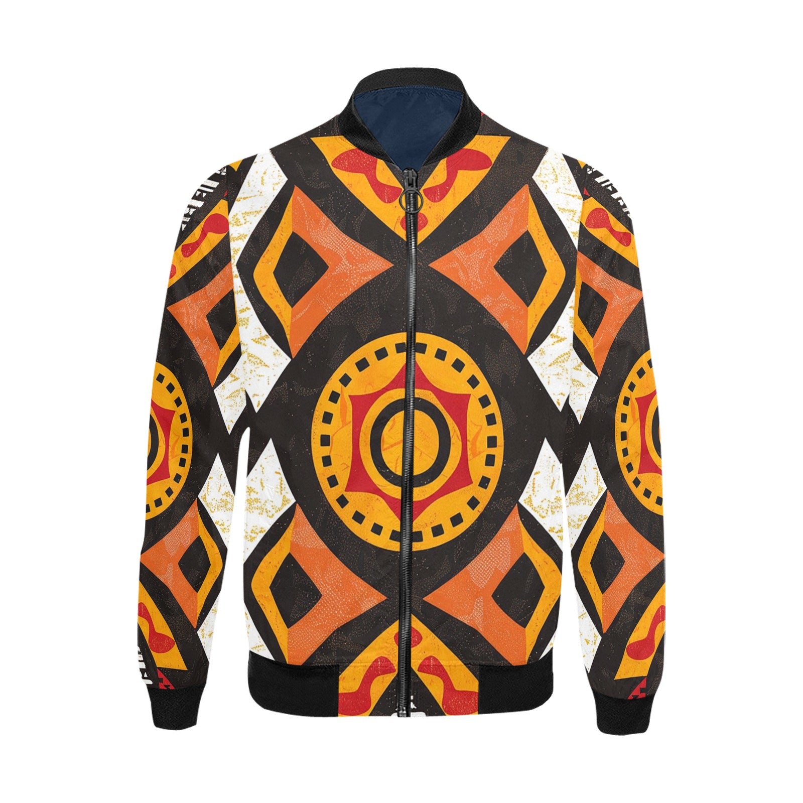 Men's All Over Print Bomber Jacket (Model H31)