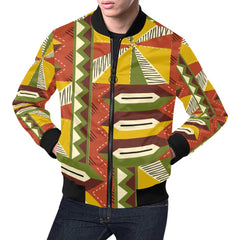 Men's All Over Print Casual Jacket (Model H19)
