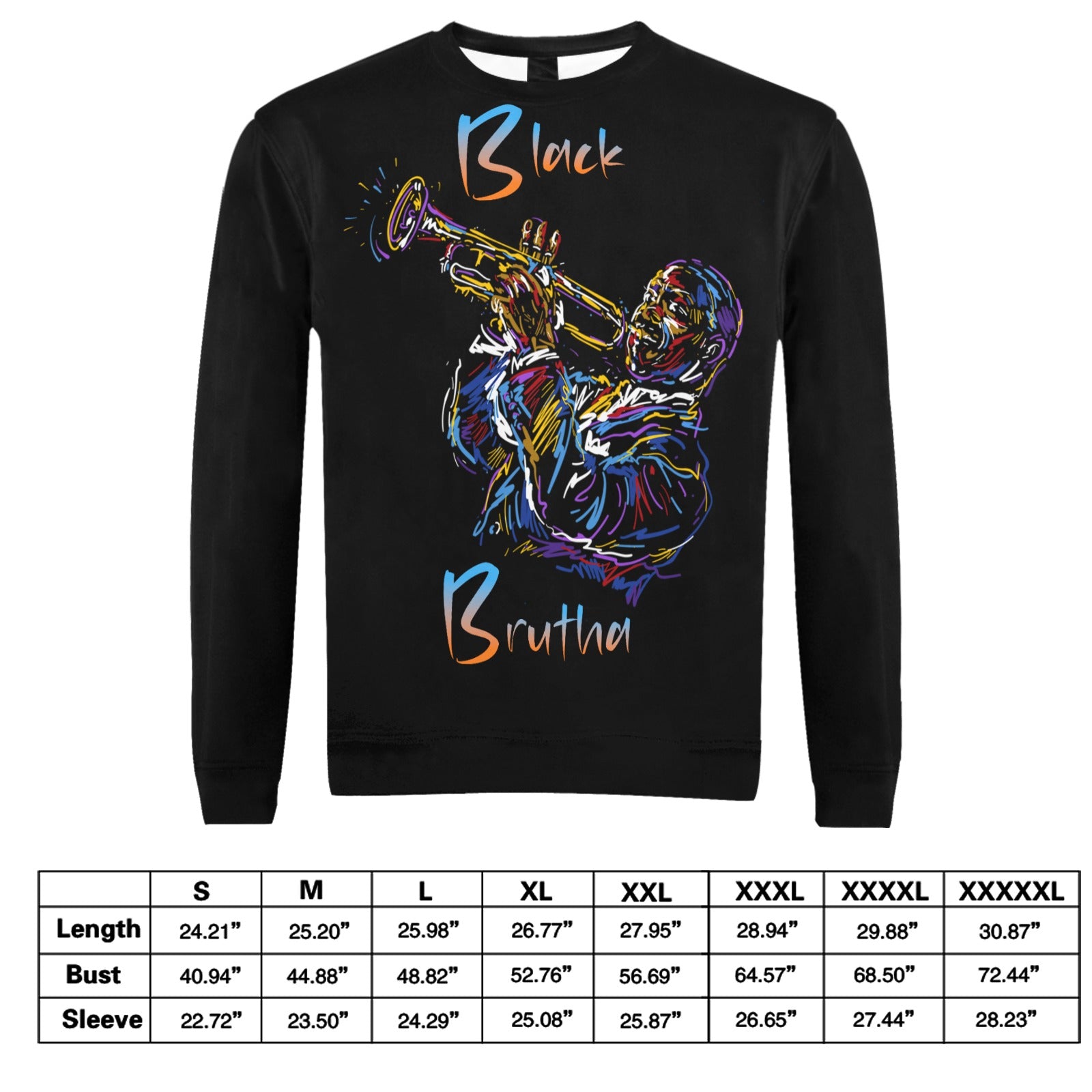 Men's All Over Print Sweatshirt (Model H18)