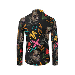 Men's All Over Print Long Sleeve Shirt(Without Pocket)(T61)