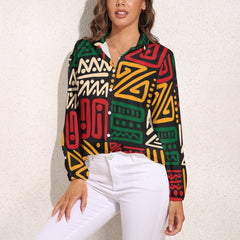 Vintage Casual Long Sleeve Shirt Top