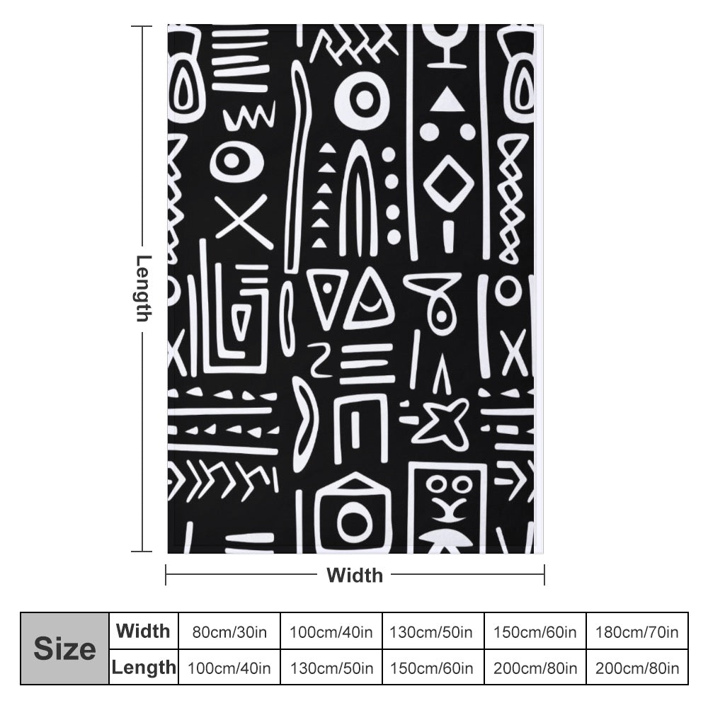 froCentrc Pattern  Black culture Black History Harlem Renaissance)Ultra-Soft Flannel Blanket Multiple Sizes  ( Harlem Print Magic)