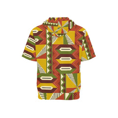 Men's Short Sleeve Fleece Hoodie (H54)