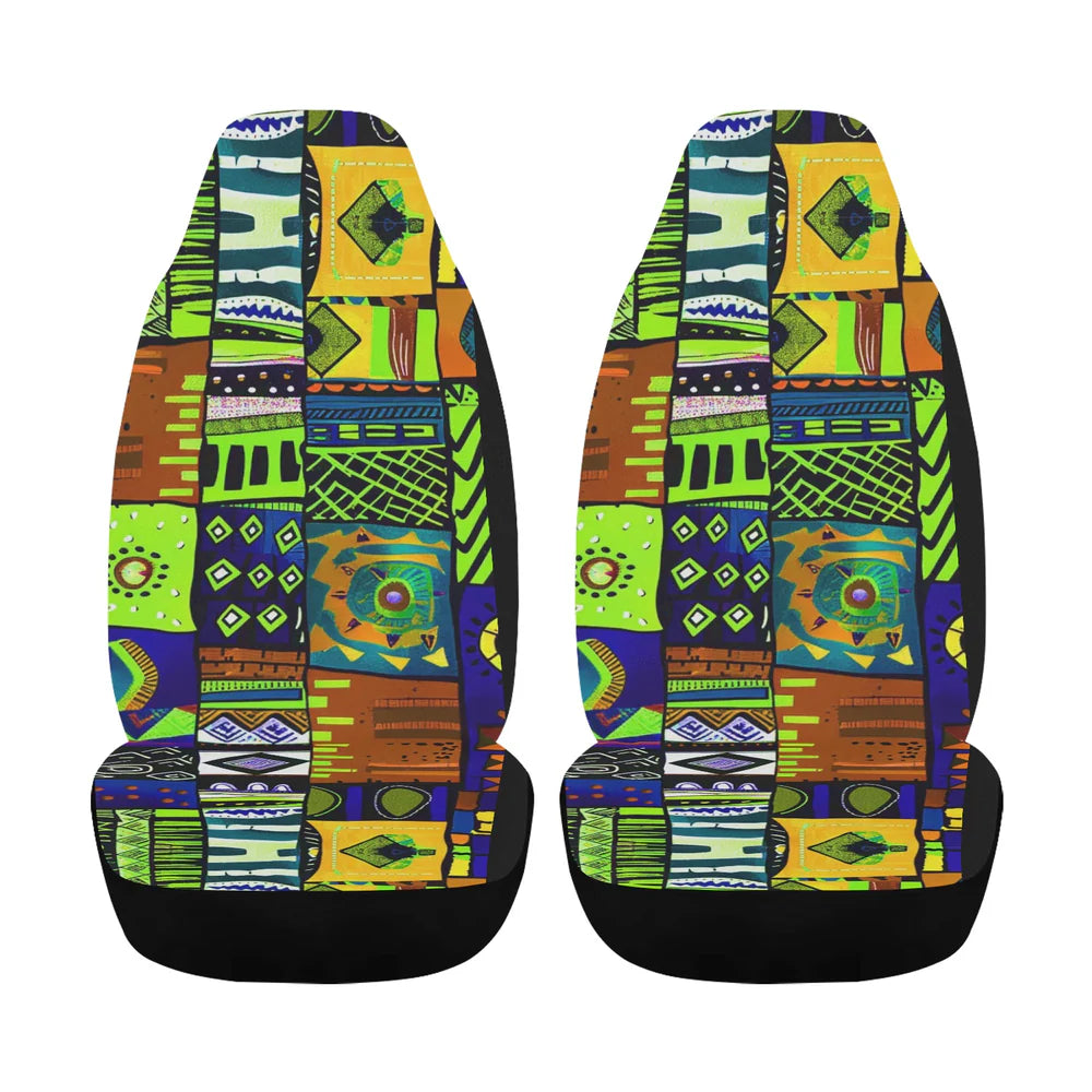 Airbag Compatible Car Seat Covers - Set of 2