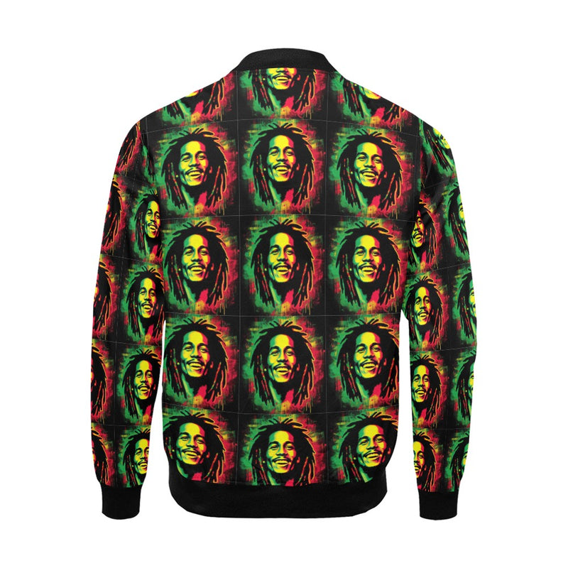 Men's All Over Print Casual Jacket (Model H19)