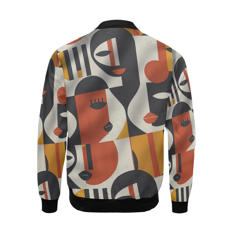 Men's All Over Print Casual Jacket (Model H19)