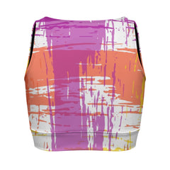 Yoga Zipper Vest New Tie-Dye