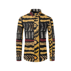 Men's All Over Print Long Sleeve Shirt(Without Pocket)(T61)