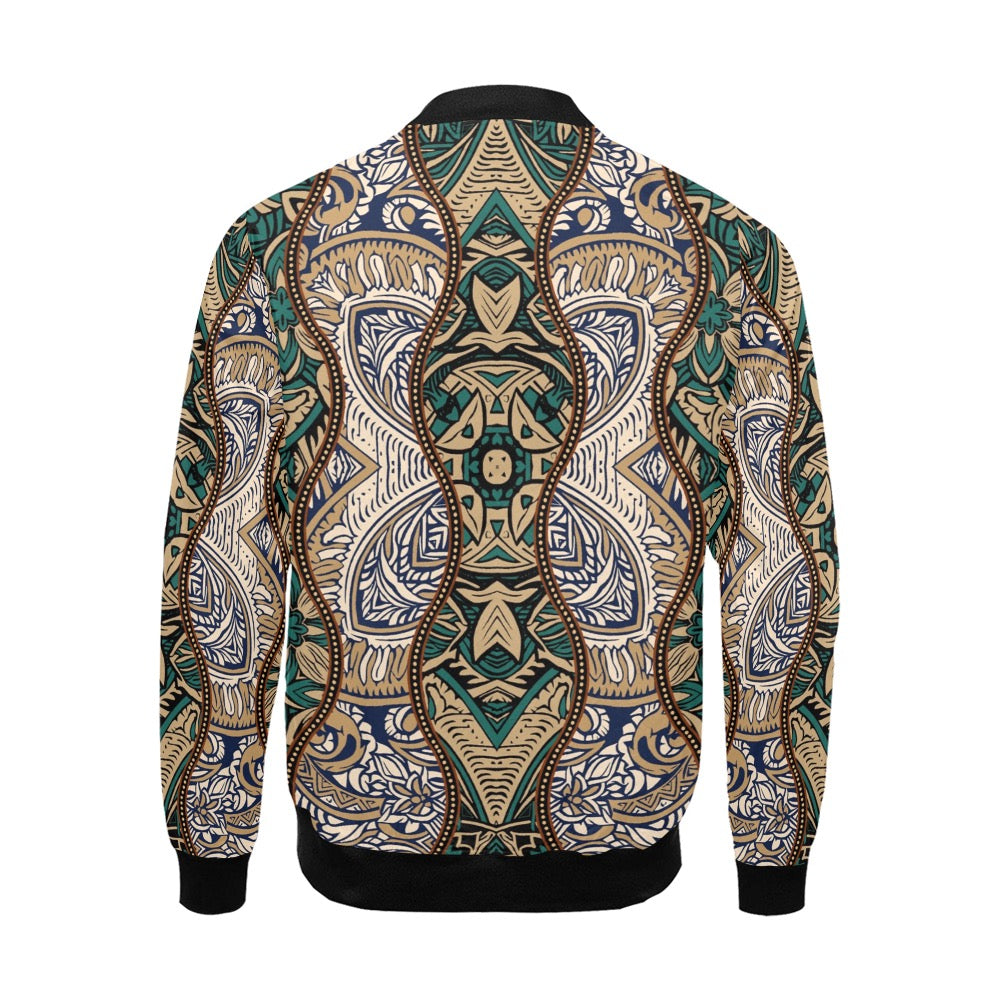 Men's All Over Print Casual Jacket (Model H19)