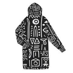 Women's Long Hooded Coat (H72)