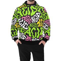 Sweat à capuche à col montant pour homme (Modèle H24)