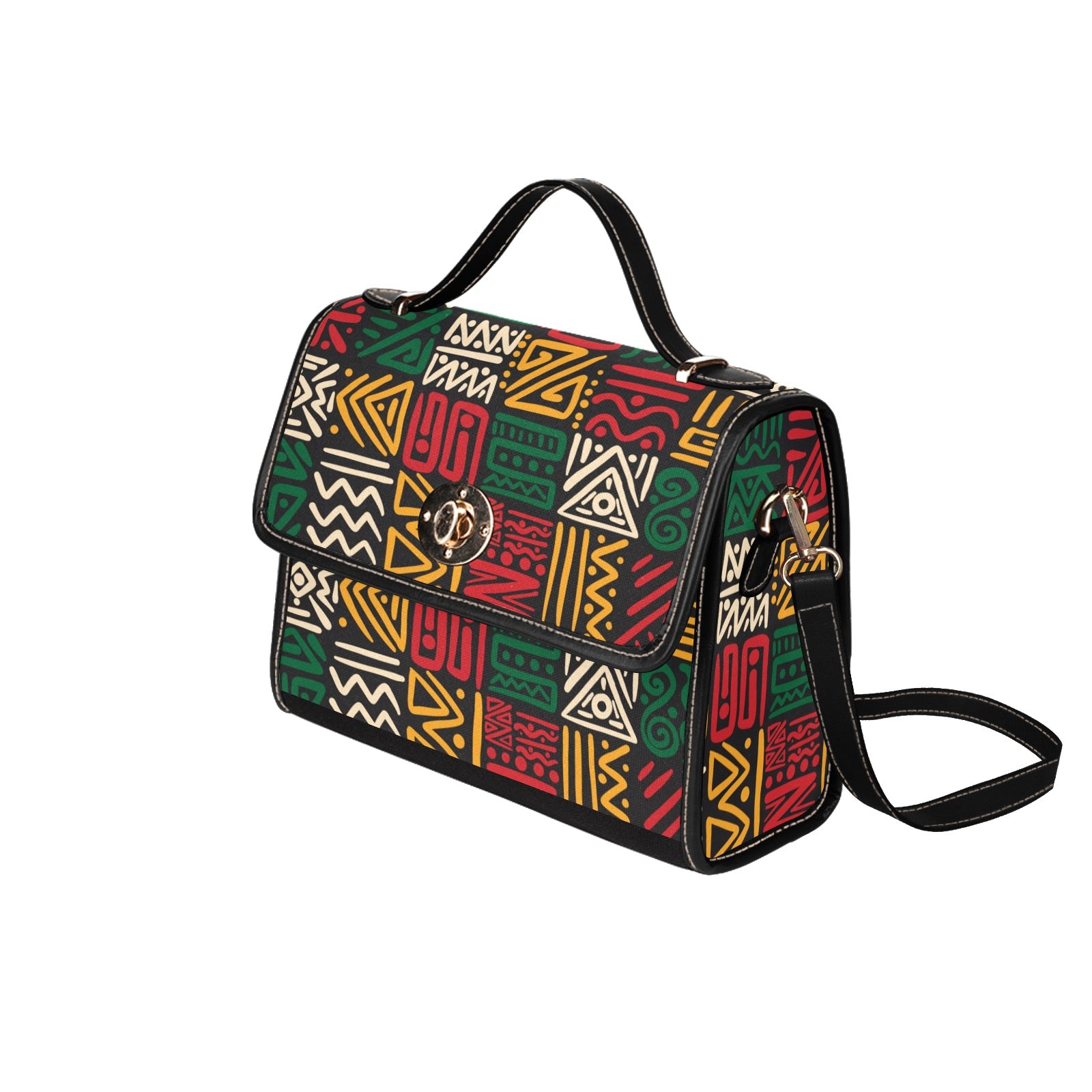 Lock bag (black shoulder strap, black edging)