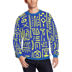 Men's All Over Print Sweatshirt (Model H18)