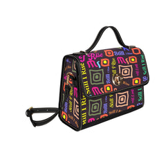 Lock bag (black shoulder strap, black edging)