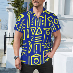 Cuban collar shirt