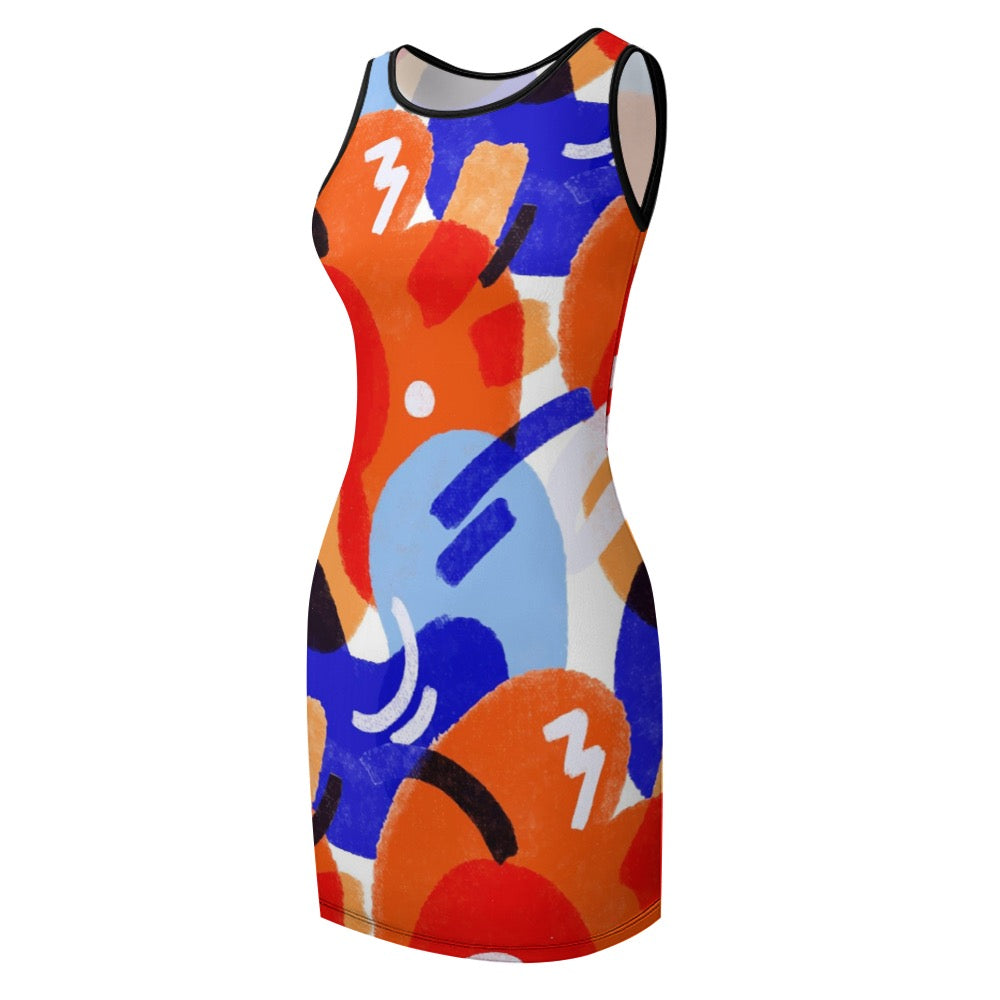 Temperament Slim Fit Sleeveless Tank Dress