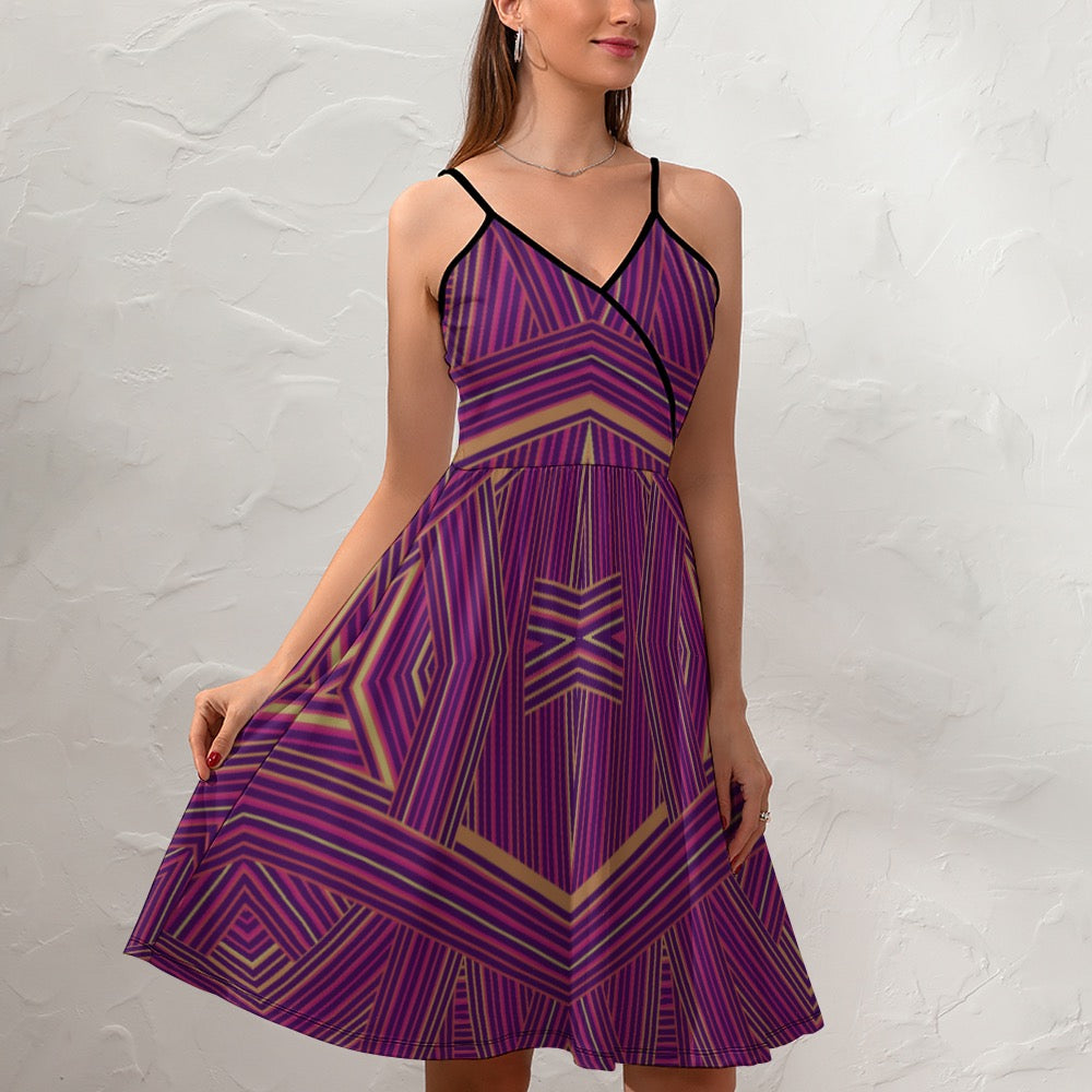 Women's Elegant Suspender Dress