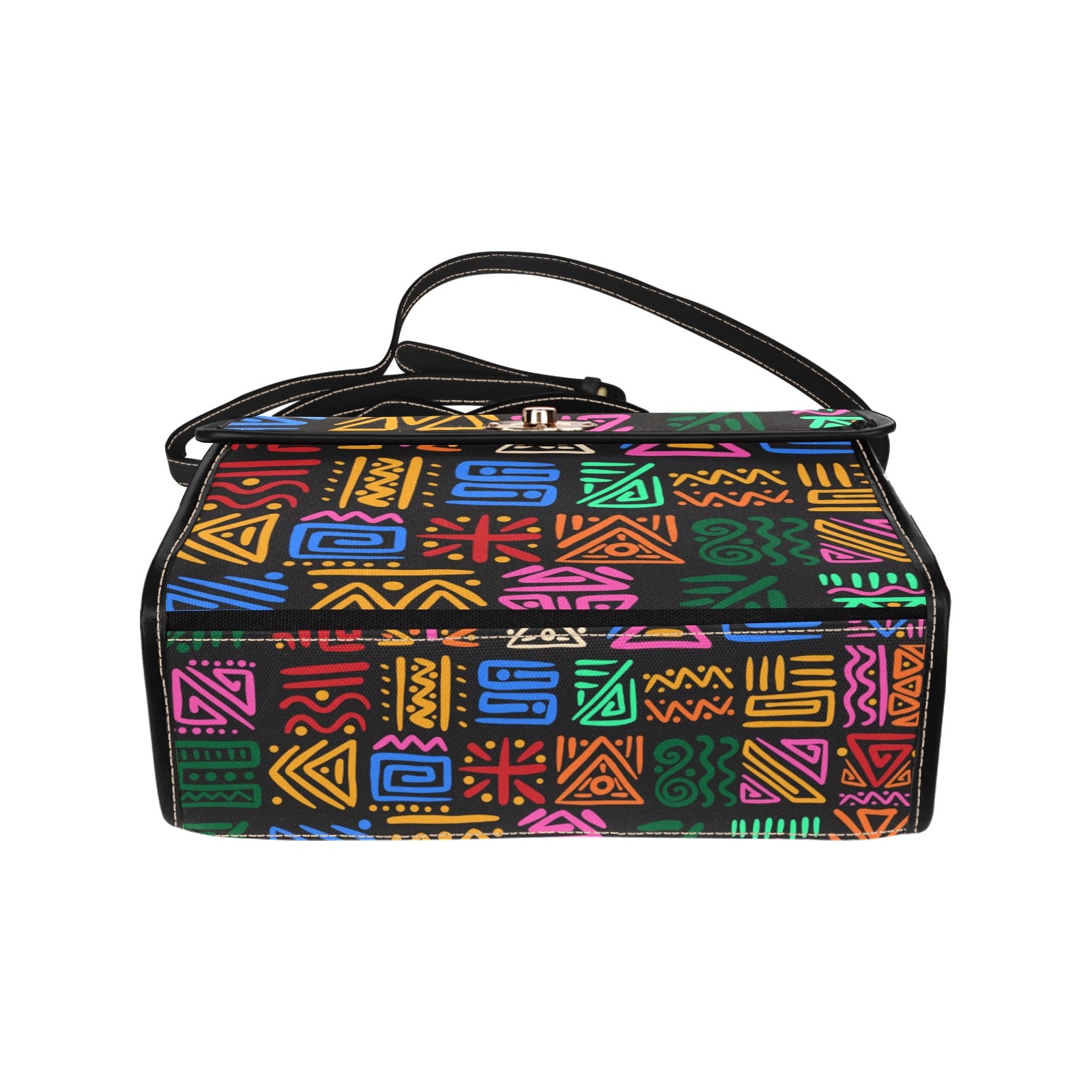 Lock bag (black shoulder strap, black edging)