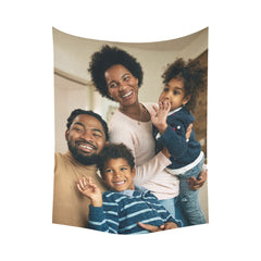 Cotton Linen Wall Tapestry 60"x 80"