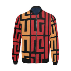 Men's All Over Print Bomber Jacket (Model H31)