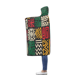 Flannel Hooded Blanket 56''x80''